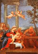 Francesco Albani The Holy Family oil painting reproduction